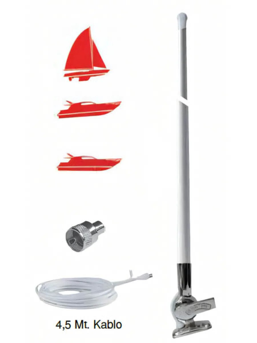 Glomex VHF Telsiz Anteni RA 104
