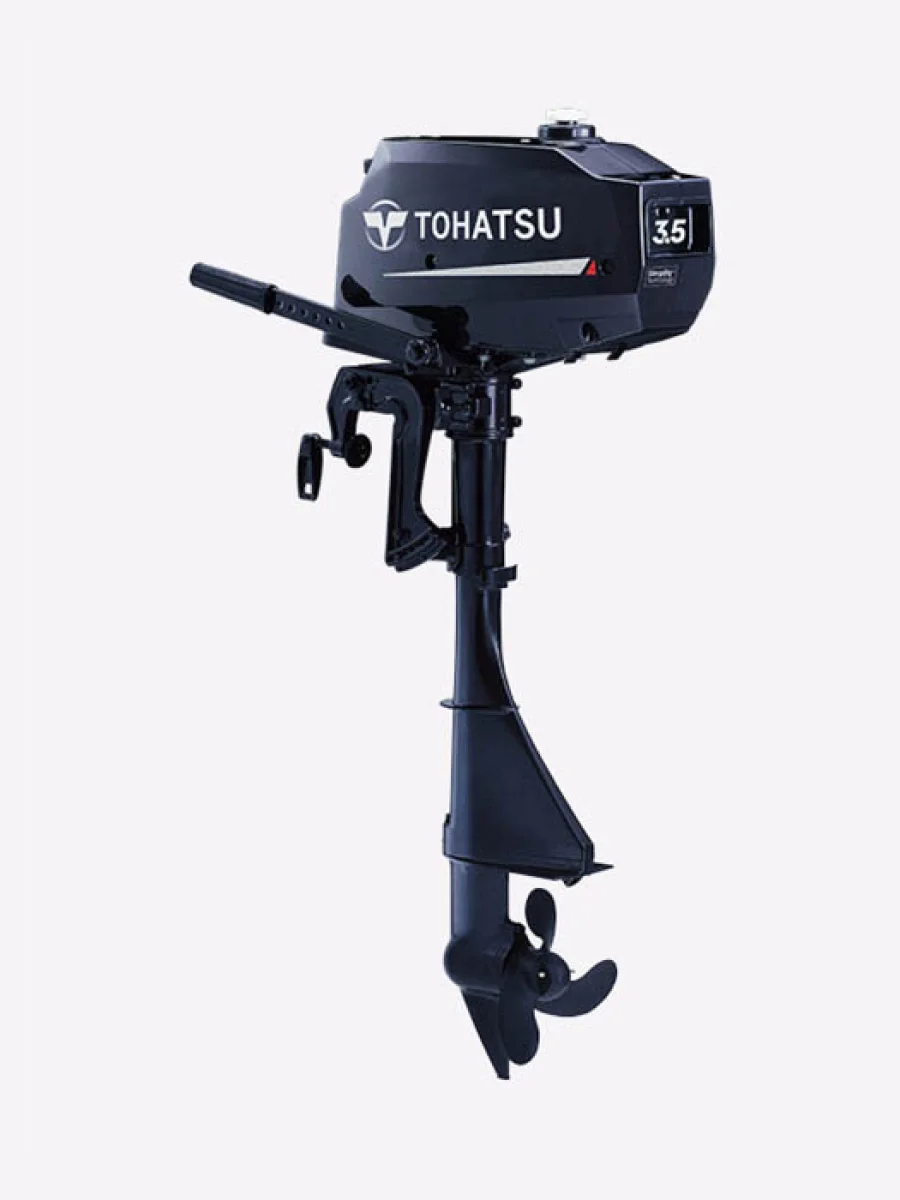 Tohatsu MFS 3.5 BS karbüratörlü ve kısa şaftlı 4 Zamanlı Dıştan Takma Deniz Motoru